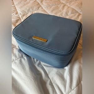 Tartan + Twine blue makeup organizer